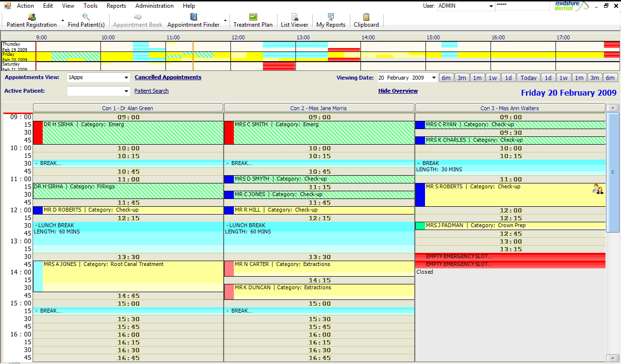 appointment book 